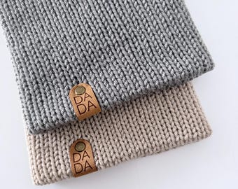 Knitted DADA BEANIE | Beanie for him