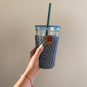 Cup Cozy | COFFEE QUEEN | Coffee sleeve | Reusable cup cozy | Iced coffee holder | Teacher gifts | Gifts under 20