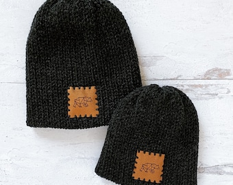 INFANT-CHILD BEANIE | Infant beanie | Toddler beanie | Child beanie | Unisex beanie | Double knit beanie