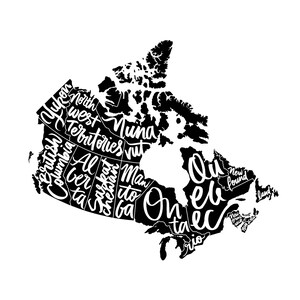 Schriftzug Kanada
