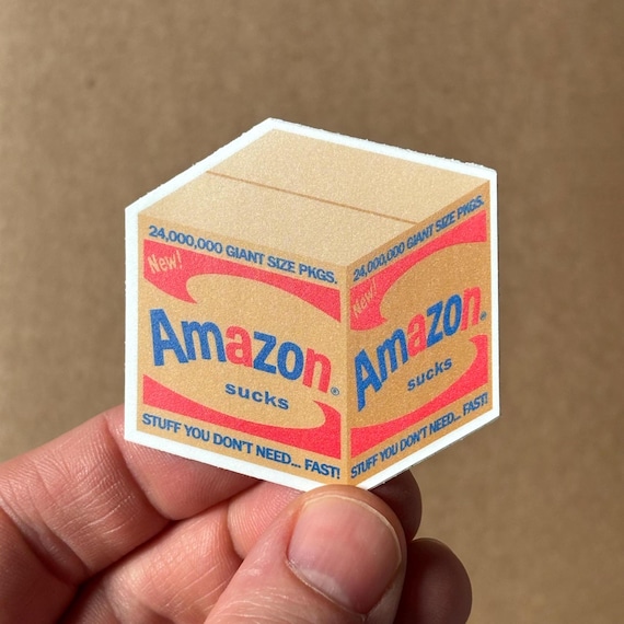 Amazon Sucks sticker