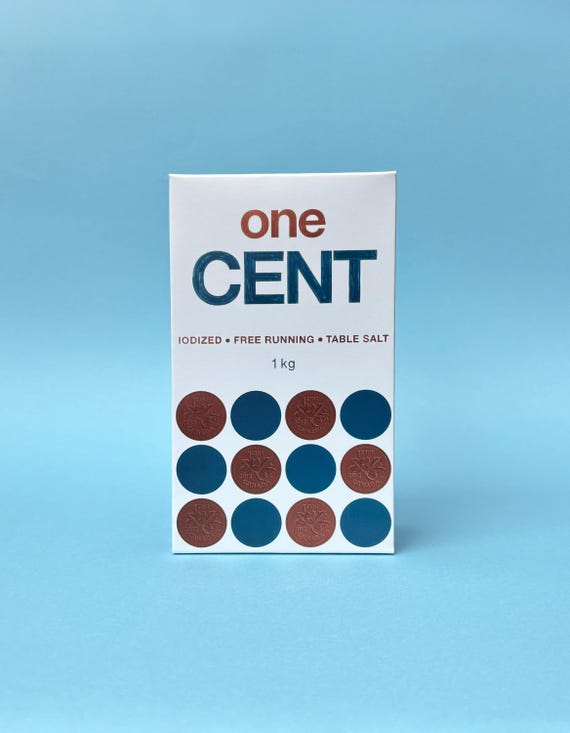 One Cent coin bank