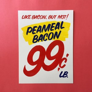 ART PRINT: Peameal bacon