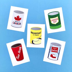 Cartes postales du Canada traitées