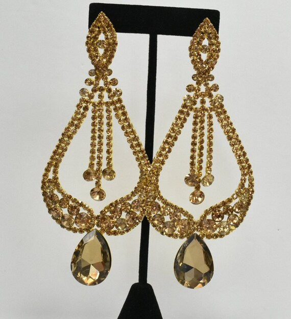 Extra large chandelier earrings new arrivals