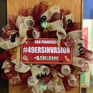NFL Team Wreath, Football Wreath, Sports Wreath, Fall Wreath