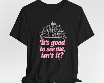 Glinda Crown Graphic Tee - Funny Unisex T-Shirt