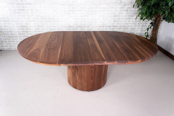Round Dining Table With Leaves Extendable Round Table Round