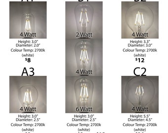 LED Edison Bulbs
