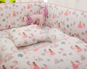 Princess Crib Set Etsy