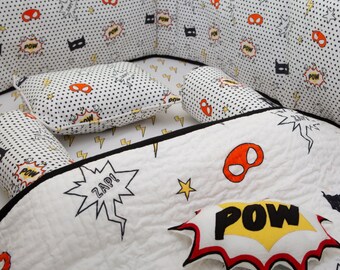 cotton superhero sheets