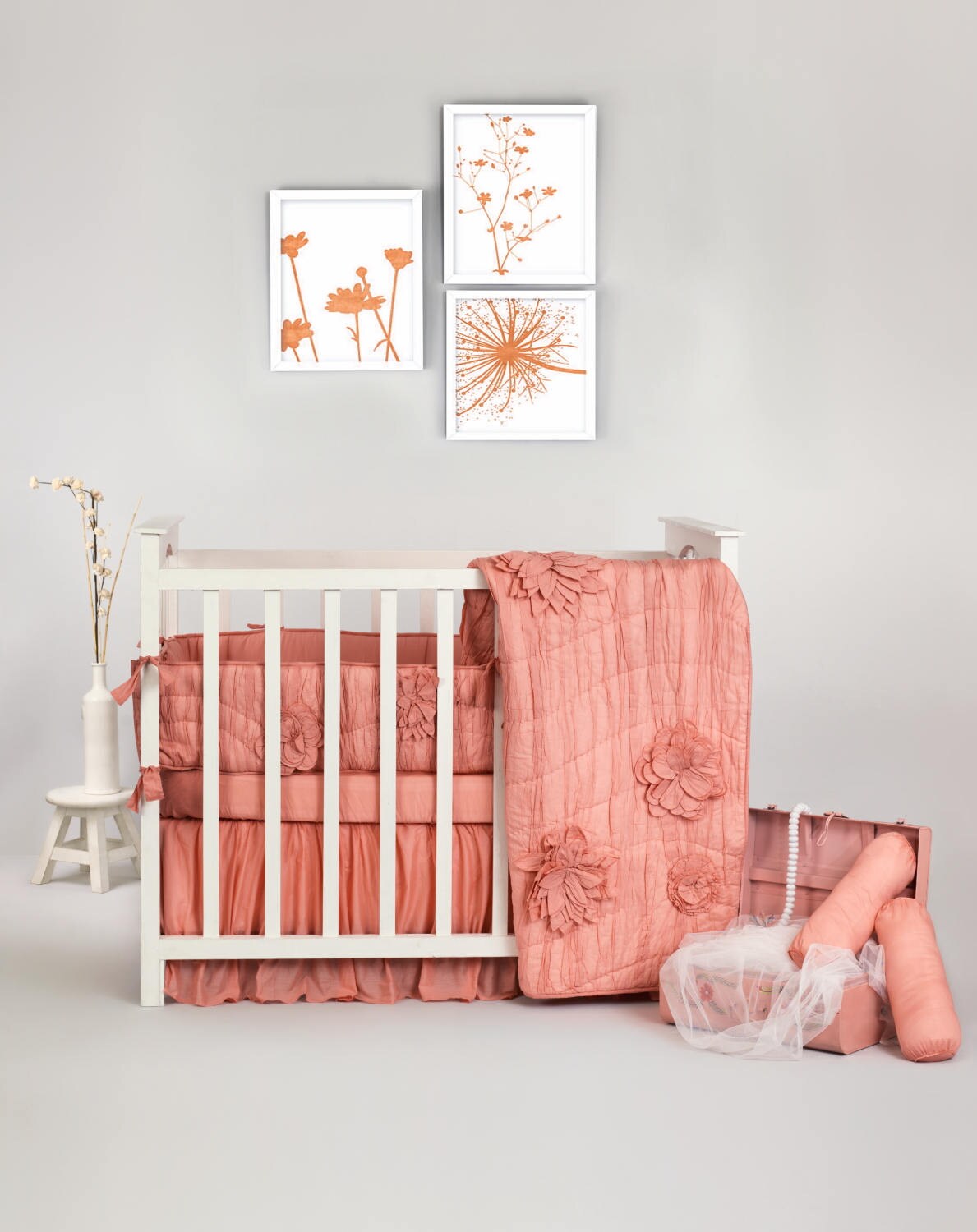 fleur baby bedding