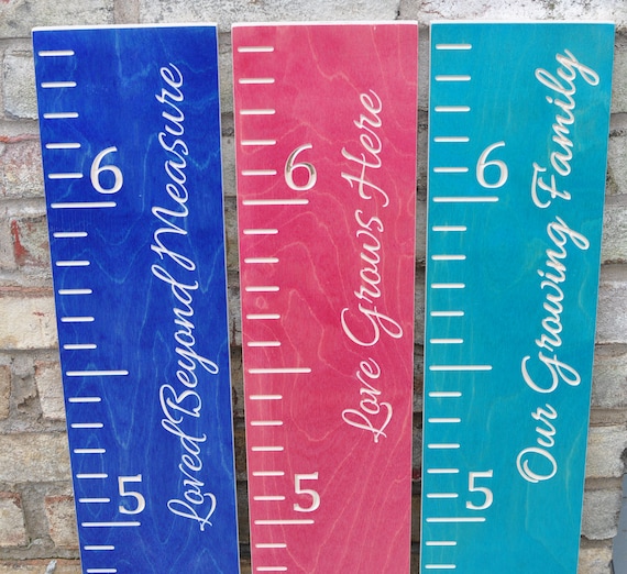 Etsy Ruler Height Chart