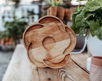 50% OFF BIRCH Floral Charcuterie Board/ Spring Summer Charcuterie Board/ Cheese and Cracker Tray/ Mother's Day Gift/ Housewarming/Wedding