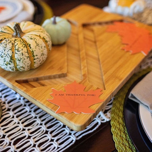50% OFF!! Cheese and Crackers Board/ "Zig Zag" Serving Board/ Bamboo Cheese and Cracker Tray/Charcuterie Board/Personalized