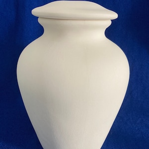 Ready To Paint-8&quot; LARGE Decorative Jar