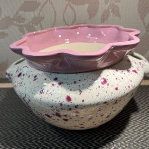 LARGE Ceramic African Violet Planter
