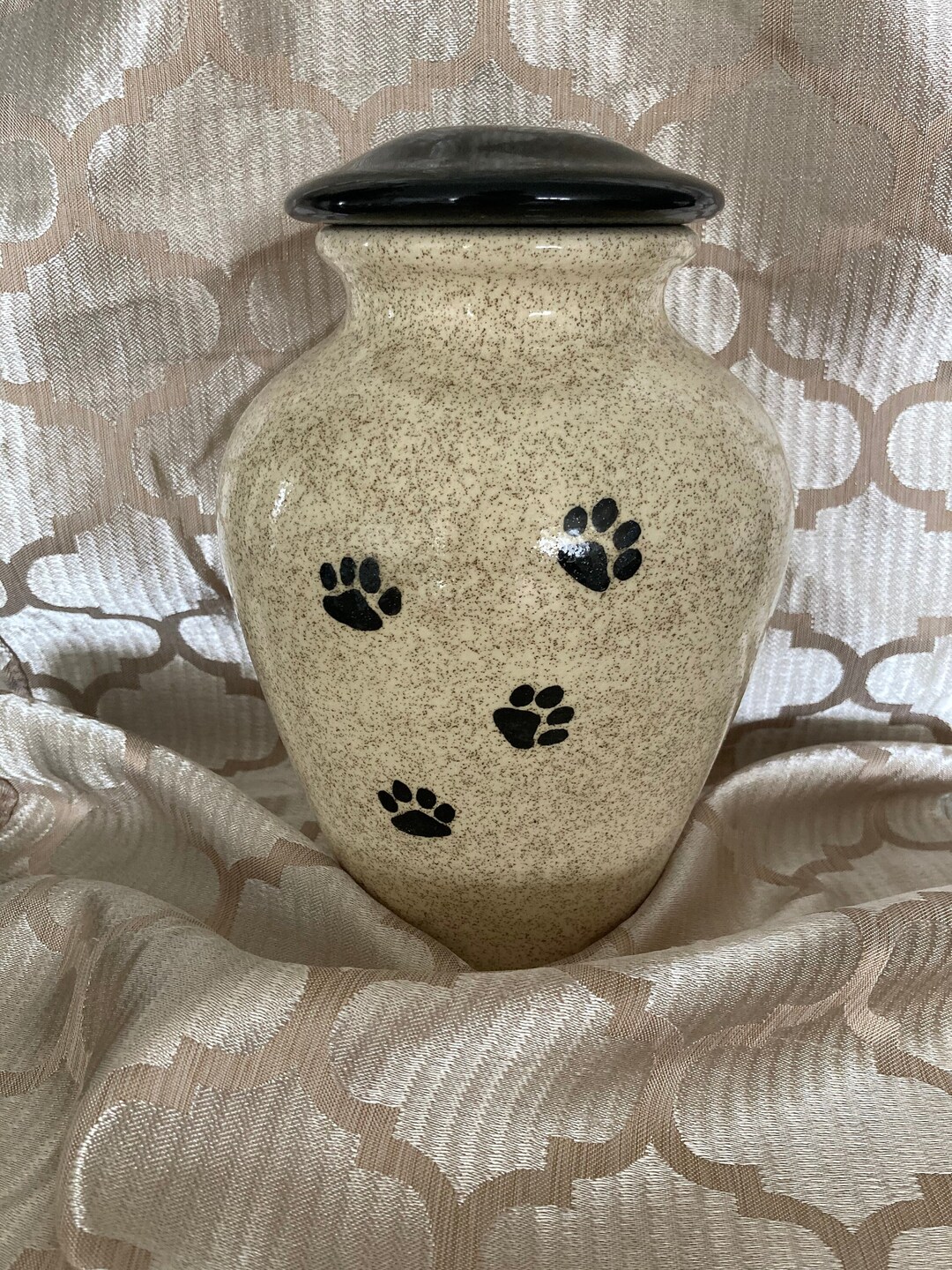 LARGE Ceramic Keepsake Urn for Pet or Human Ashes Etsy