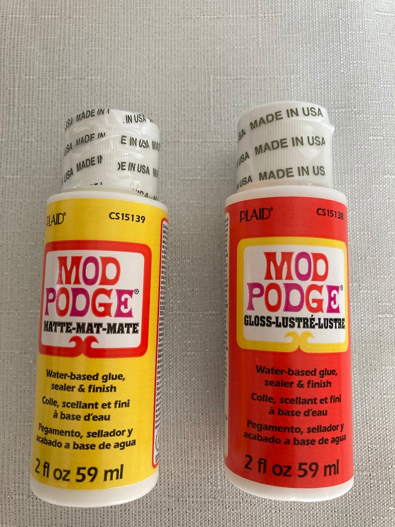 Matte or Gloss Acrylic Paint Sealer For Bisque Etsy