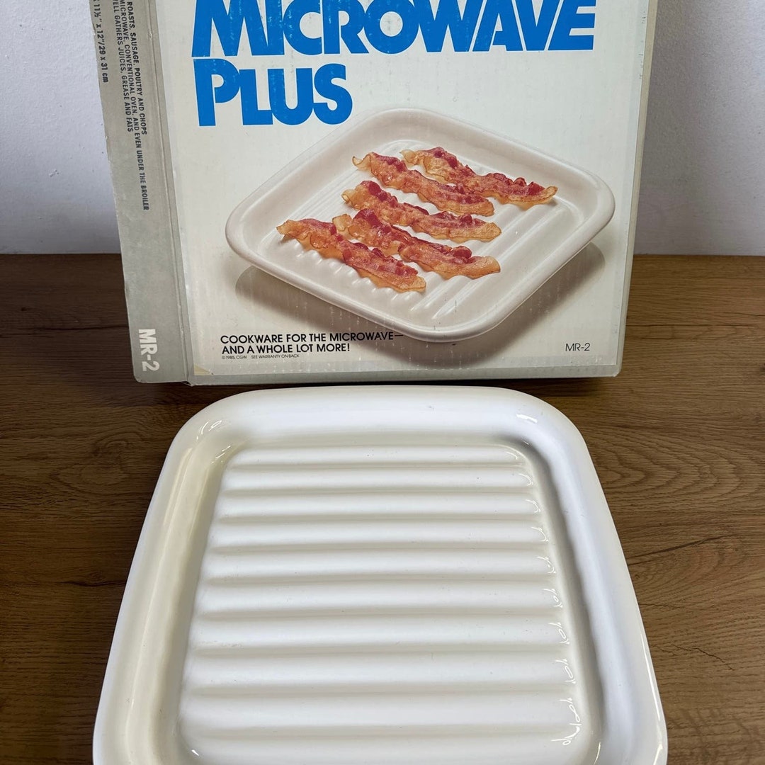 Corning Ware MR-2 Roasting & Browning Rack Oven and Microwave 11-1/2 X ...