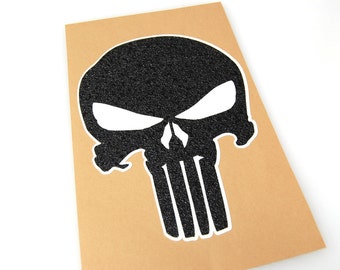 Punisher - Bass Boat Carpet Graphic - Decal Logo