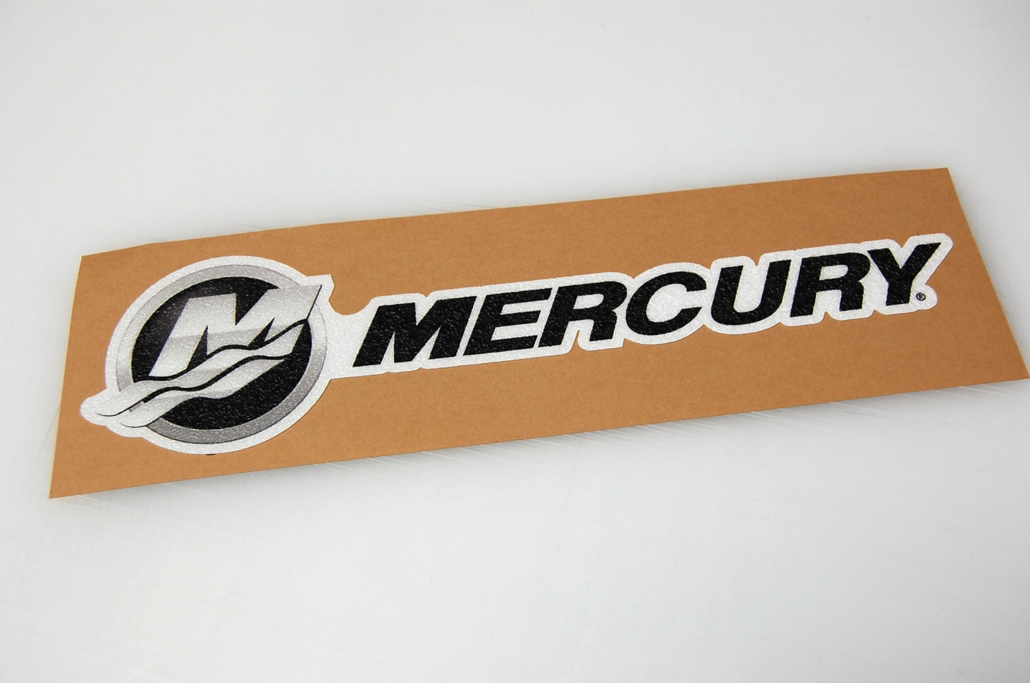 Mercury Bass Boat Carpet Graphic Decal Logo 
