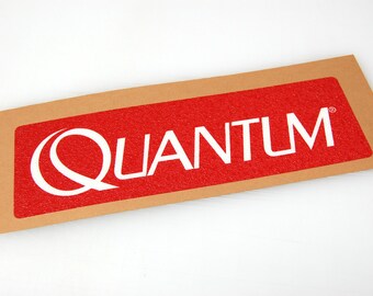 Quantum - Bass Boat Carpet Graphic - Decal Logo