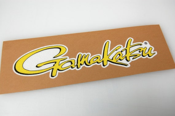 Gamakatsu Bass Boat Carpet Graphic Decal Logo 