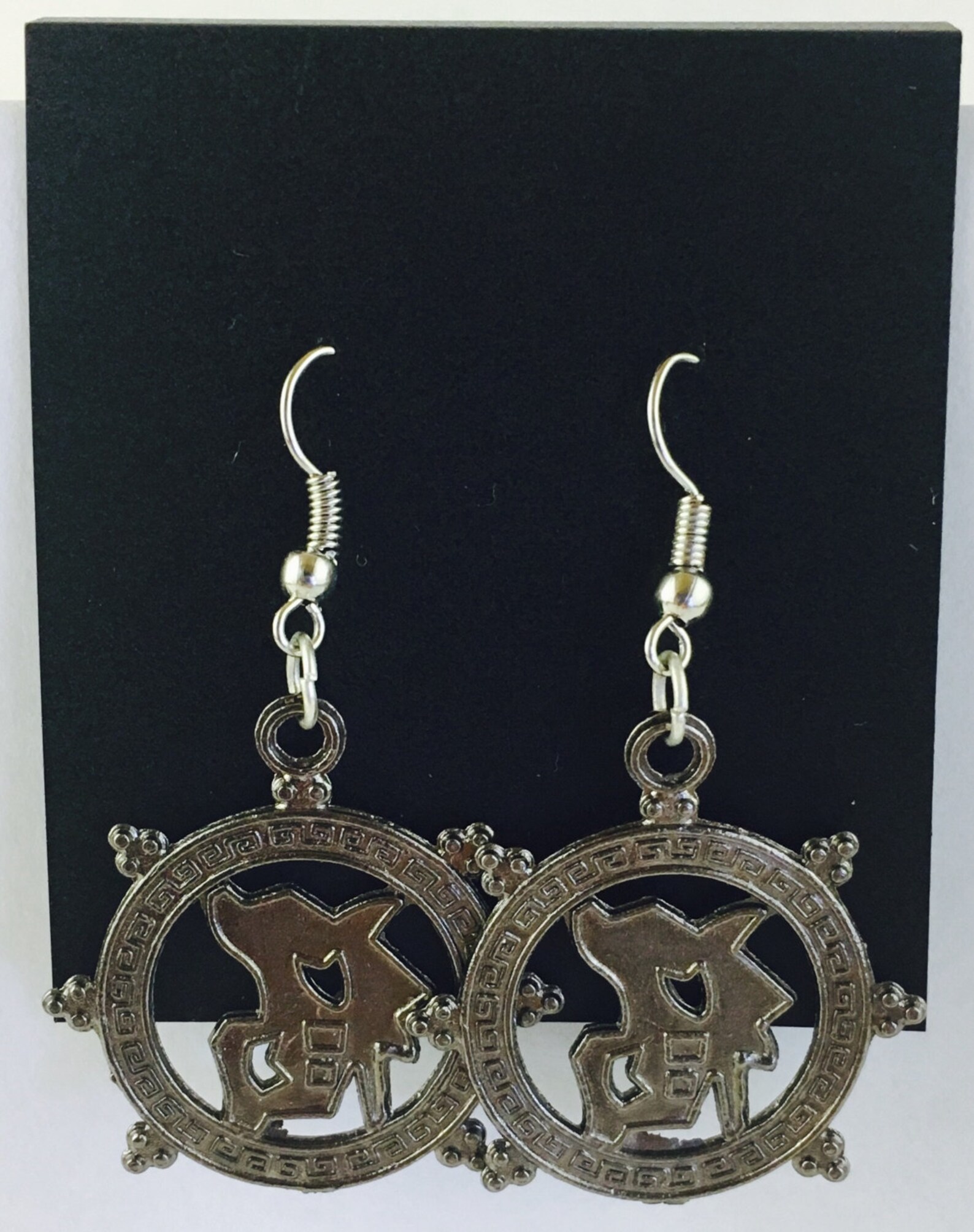 Chinese Symbol Earrings - Etsy