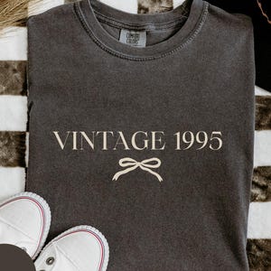30th Birthday Gift For Women, Vintage 1995 Shirt - 30th Birthday Present, 30th Birthday Tee, In My Thirties Era Birthday Comfort Colors Tee