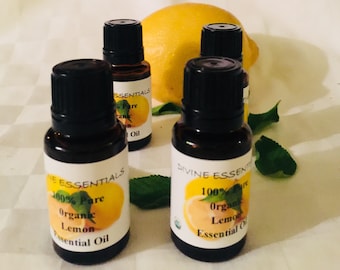 Organic Lemon Essential Oil