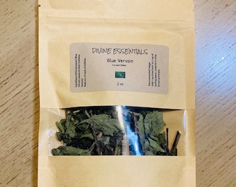 Blue Vervain Herb Wildcrafted C/S