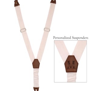 Gepersonaliseerde bretels en vlinderdas: cadeau bruidsjonker, kindermaten