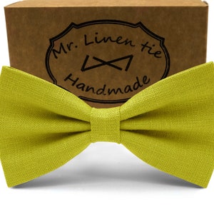 Lemon lime bow tie, bow tie, noeuds papillone, noeud papillon , groomsmen necktie,  necktie,  bow tie for men,kinder fliegen,Pre-tied