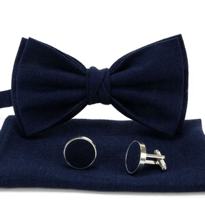 Handgemachte Fliege aus Leinen: Hochzeit, Abschlussball, Events