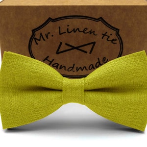 Lemon lime bow tie, bow tie, noeuds papillone, noeud papillon , groomsmen necktie,  necktie,  bow tie for men,kinder fliegen,Pre-tied