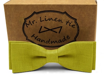 Lemon lime bow tie, bow tie, noeuds papillone, noeud papillon , groomsmen necktie,  necktie,  bow tie for men,kinder fliegen,Pre-tied