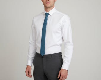 Teal Blue Accessories Pick Your Item - Necktie Adult Boy and Toddler Sizes. Teal Wedding Bow Tie or Pocket Square