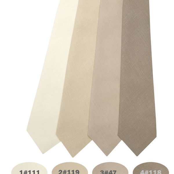 Necktie in Champagne Color,Sand Color,Sand Color,Sand Color. Champagne Color,Sand Color,Sand Color,Sand Color.Sandige Fliege.Noeud papillon