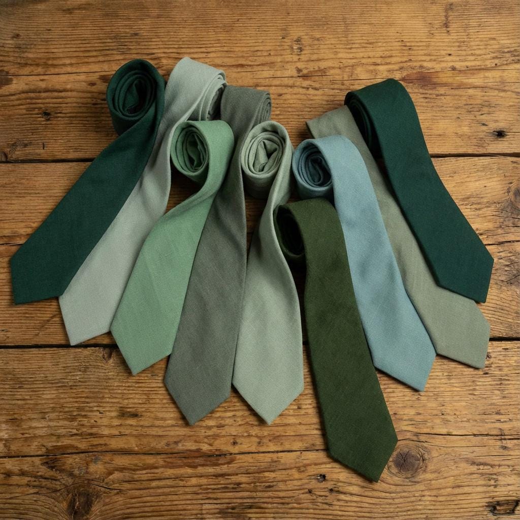 ties to match azazie dresses