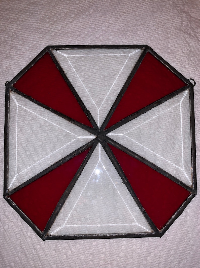 Stained glass bevel design