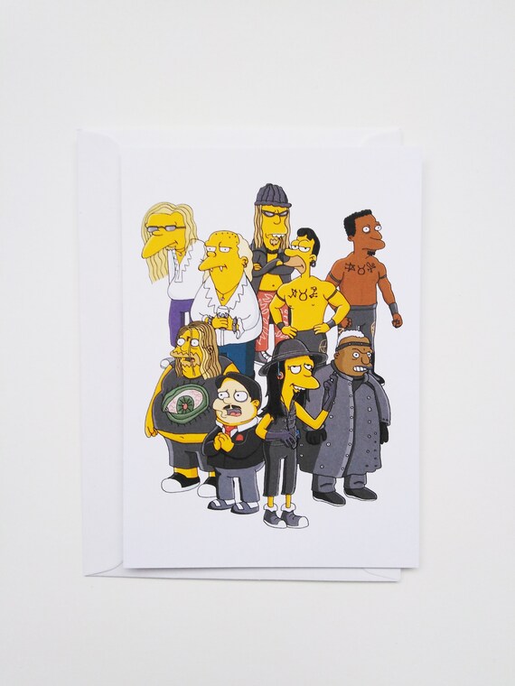 simpsons wrestling