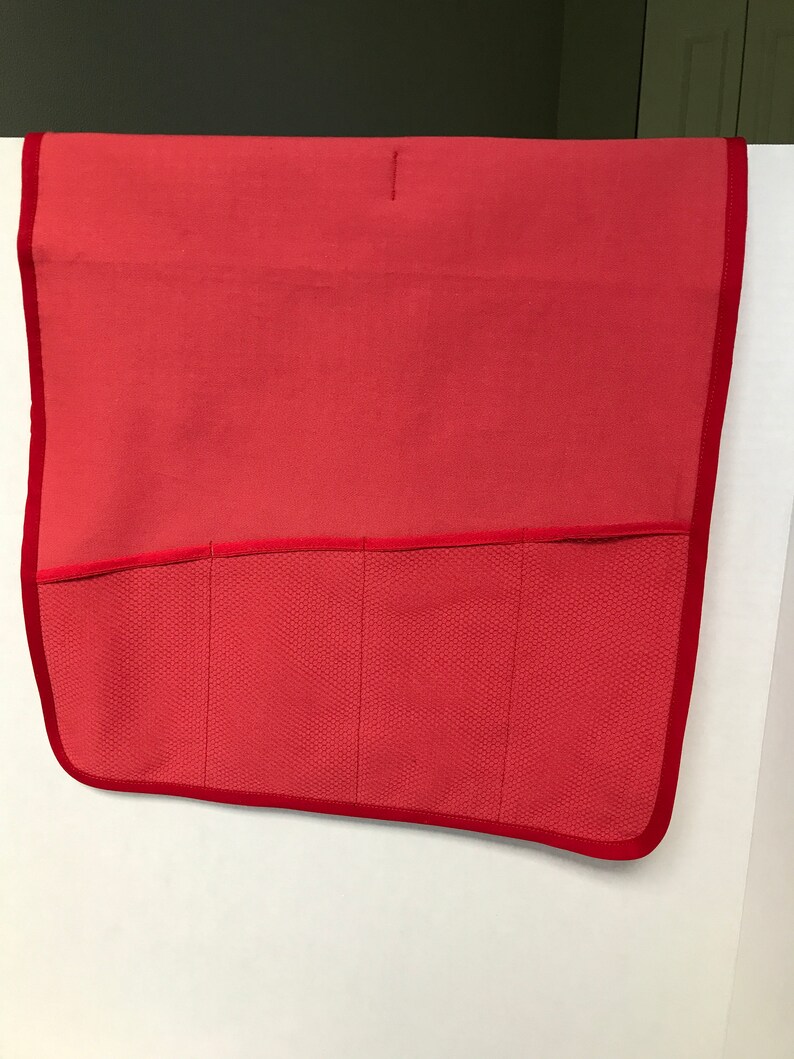 Over Headboard Remote Control Organizer Fabric 4 Slots Caddy Etsy