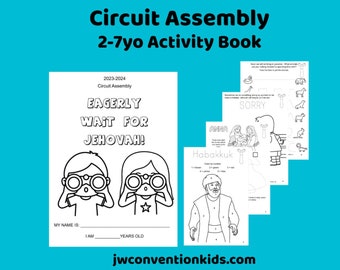 2-7yo Eagerly Wait for Jehovah JW Circuit Assembly with Circuit Overseer