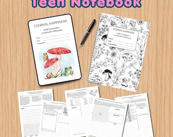 Teen or ADHD Notebook for 'Eternal Happiness' 2026 JW Convention Printable