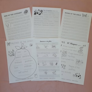SPANISH 1Handwriting Bible Facts from New World Translation for JW children