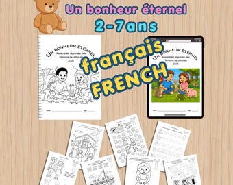 FRANZÖSISCH 2-7 Jahre ewiges Glück JW 2026 Convention PDF Printable