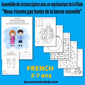 FRANCÉS 2-7 ans BR Assemblée de circonscription avec un représentant de la filiale “Nous n’avons pas honte de la bonne nouvelle”