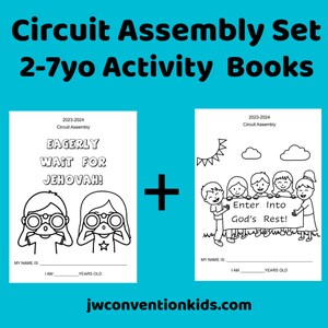 2-7yo Eagerly Wait for Jehovah JW Circuit Assembly with Circuit Overseer image 2