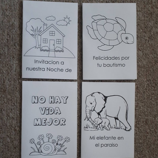 Cartes de vœux ESPAGNOL pour JW Kids Español